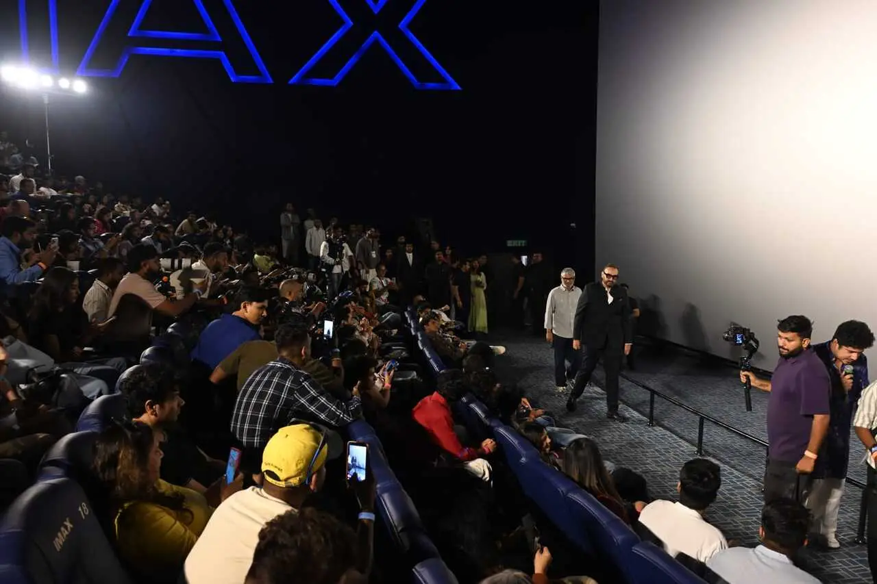 Nitesh Tiwari and Namit Malhotra were seen arriving at the launch event, awaited by excited fans.